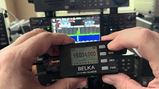 Belka vs Icom 7610 [upl. by Rabi119]