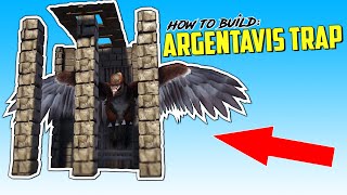 How to build an Argentavis trap 2021  ARK Survival Evolved [upl. by Ahsennod]