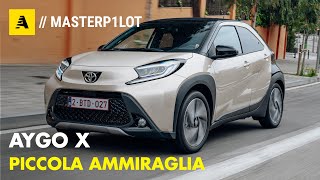 Toyota AYGO X 2022  La city car quotQUASIquot perfetta [upl. by Yennaiv]