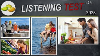 TOEIC Listening Test 24 TOEIC Asia set Korea examination 2023 [upl. by Yatnoed757]