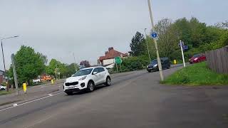 walk from Hugglescote to Coalville retail park may 14th 2023 video 1 [upl. by Acirtal]