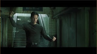 The Matrix Neo vs Mr Smith Subway Fight [upl. by Pelag]