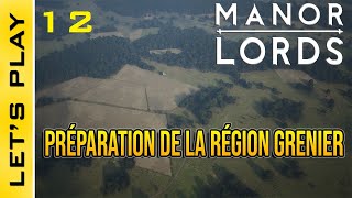 FR Manor Lords  12  Transfert de ressources entre région Je prépare le village agricole [upl. by Merola]