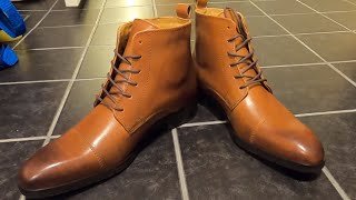 Unboxing Helstons Heritage Motorcycle Boots amp Double D Belt [upl. by Drannek]