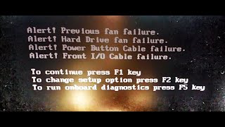 Dell Optiplex 390  How to bypass F1 Alert failure  Dell MIH61R Optiplex 3010 Inspiron 620 [upl. by Arymahs367]