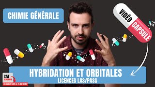 💊CAPSULE DE COURS  Quoi maîtriser dans LHYBRIDATION des orbitales atomiques en Licences LASPASS [upl. by Hutchinson661]