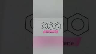 NaphthaleneAnthracene and Phenanthrene Structures [upl. by Aihtennek]