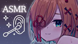 【3DIO ASMR】Whispers Ear cleaning massage blowing kisses ❤ [upl. by Paryavi892]