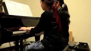 Corpse Bride Main Title  Piano Duet piano cover [upl. by Darrick326]