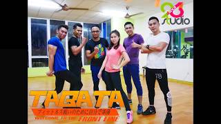 4 minutes TABATA workout at home [upl. by Ecitnirp]