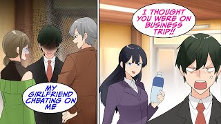 Caught my girlfriend cheating on me while I was on a business trip but then… Manga Dub [upl. by Ahsilef319]