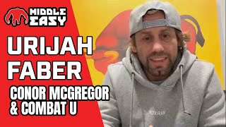 Urijah Faber clears up Sage Northcutt situation talks Conor McGregor amp Combat U [upl. by Orpha]