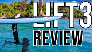 Lift 3 eFoil Review Electric Hydrofoil Surfboard [upl. by Giesecke92]