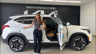 The 2025 Kia Seltos SX Turbo  Full Review  Brown Interior Option [upl. by Jovitah202]