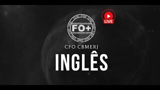 Aula ao Vivo  Inglês  CBMERJ [upl. by Aiyram520]