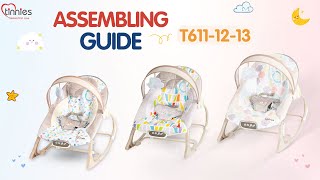 Tinnies Baby Rocker  Manual Rocker  T611  Assembling Guide [upl. by Riccio]