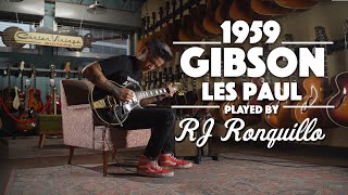 1959 Gibson Les Paul Custom played by RJ Ronquillo [upl. by Macomber]