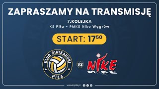 KS Piła  PMKS Nike Węgrów 2112024 r [upl. by Anirbac]