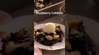 Make the Easiest Blueberry Cobbler [upl. by Johnstone]