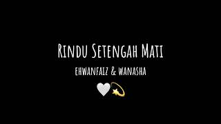 Rindu Setengah Mati  D’ Masiv  Wanfaiz Cover  💫 [upl. by Colville]