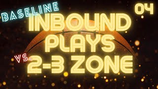 Inbound plays against 23 zone [upl. by Adyl628]