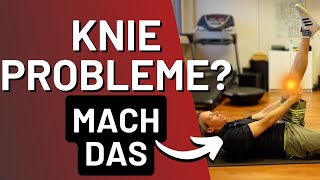 Knieprobleme Übungen  MACH DAS wenn du Schmerzen im Knie hast [upl. by Sivar]