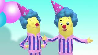 Pink Bananas  Animated Episode  Bananas in Pyjamas Official [upl. by Ressay]