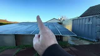 ⛔️Mon projet de 30 kWc☀️sur toiture de la maison autonomie totale ⚡️Panneaux Solaires  Batterie🪫🤫 [upl. by Wash839]