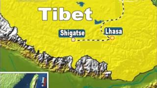 China finishes railway connecting Lhasa to Shigatse [upl. by Clymer926]