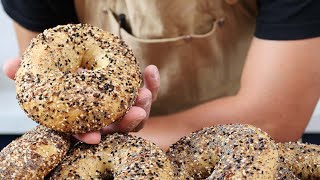 An Awesome amp Extremely Reliable Homemade Everything Bagel Recipe [upl. by Llemij]