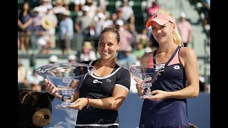 Agnieszka Radwanska vs Dominika Cibulkova Stanford 2013 Highlights [upl. by Eimarej]