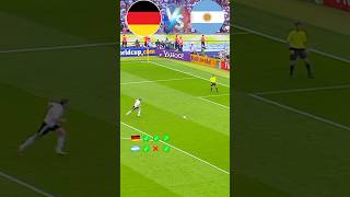 Argentina Vs Germany Plantey Shootout 😱football fifa shorts [upl. by Aihsila514]