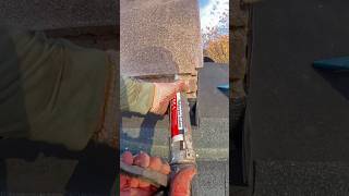 Chimney flashing installation🔨 roofing construction chimney chimneyrepair chimneyflashing [upl. by Ahsied371]