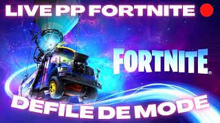 LIVE DÃ‰FILÃ‰ DE MODE SKINS Ã€ GAGNERWINUN SKIN  13 500 VBUCKS concoursdeskins  par [upl. by Reyaht582]