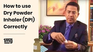 How To Use Dry Powder Inhaler DPI Correctly by Dr Vikram Jaggi [upl. by Annil]