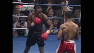 Mike McCallum vs Michael Watson WBA 160lb title 14041990 boxing boxeo boxe uk [upl. by Melony542]