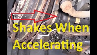 Causes When Car Shakes When Accelerating But Not When Coasting [upl. by Bolte]