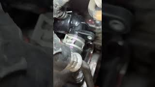 Thermostat replacement automobile mechanic share subscribe [upl. by Noivart69]