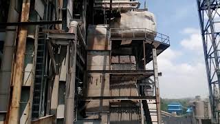 Boiler House  CFBC  HGG  Cyclone  Grasim Industries  Rehla  Techno Rog [upl. by Bradeord]