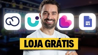 MELHORES PLATAFORMAS DE LOJA VIRTUAL GRÁTIS CUSTO ZERO [upl. by Notlem]