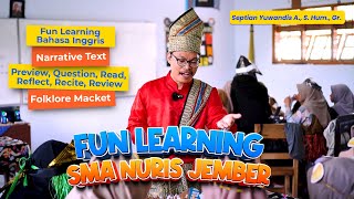 Narrative Text  Reading Malin Kundang using Folklore Macket  Fun Learning SMA Nuris Jember [upl. by Ahsan]