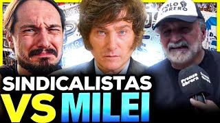 SINDICALISTAS ANTIDEMOCRÁTICOS organizan las PROTESTAS contra JAVIER MILEI [upl. by Mommy]