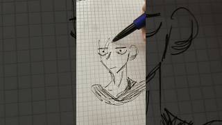 Drawing an emo looking guy ig drawing art artist tutorial youngartist sketch [upl. by Joete]