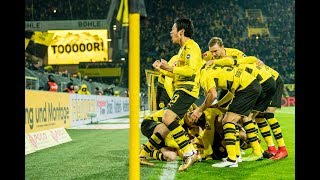 🔥 SCORING SCORING BVB  ⚽️ All 56 Borussia Dortmund Goals of the 1st Half Season 201718 [upl. by Ligetti]