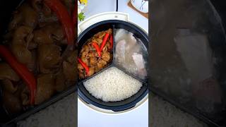 Easy Mutton Curry Rice without Oil In A Rice Cooker ytshorts recipe cooking [upl. by Phira]