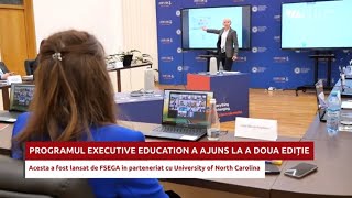 Programul Executive Education lansat la FSEGA a ajuns la a doua ediție [upl. by Sidonie93]