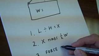 How To Calculate A Sling Load [upl. by Bluhm]