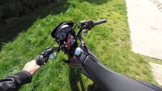 Suzuki DR 125 SM Review  Walkaround  ENG [upl. by Mahtal]