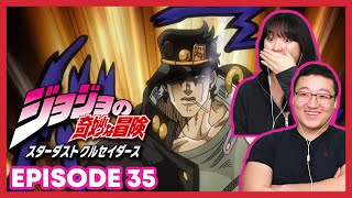 JOTARO VS DARBY  Jojos Bizarre Adventure Couples Reaction Part 3 Episode 35  2x35 [upl. by Rambort]