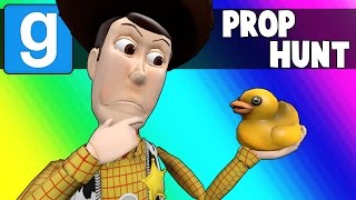 Gmod Prop Hunt Funny Moments  Rubber Duckies amp Bullet Ploof Grass Garrys Mod [upl. by Anitnauq]